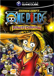 Box cover for One Piece: Pirates' Carnival on the Nintendo GameCube.