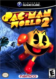 Box cover for Pac-Man World 2 on the Nintendo GameCube.
