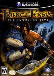 Box cover for Prince of Persia: The Sands of Time on the Nintendo GameCube.