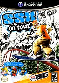 Box cover for SSX on Tour on the Nintendo GameCube.