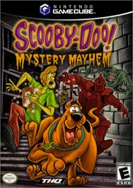 Box cover for Scooby Doo!: Mystery Mayhem on the Nintendo GameCube.