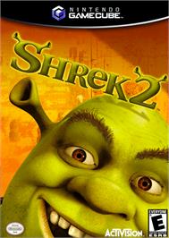 Box cover for Shrek 2 on the Nintendo GameCube.