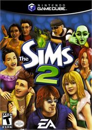 Box cover for Sims 2 on the Nintendo GameCube.