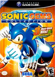 Box cover for Sonic Gems Collection on the Nintendo GameCube.