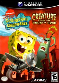 Box cover for SpongeBob SquarePants: Creature from the Krusty Krab on the Nintendo GameCube.