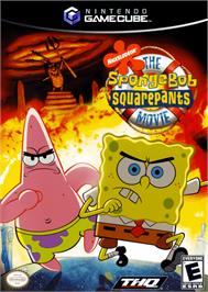 Box cover for SpongeBob SquarePants: The Movie on the Nintendo GameCube.