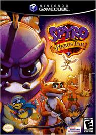 Box cover for Spyro: A Hero's Tail on the Nintendo GameCube.