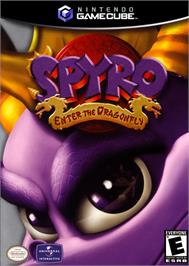 Box cover for Spyro: Enter the Dragonfly on the Nintendo GameCube.