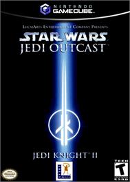 Box cover for Star Wars: Jedi Knight II - Jedi Outcast on the Nintendo GameCube.
