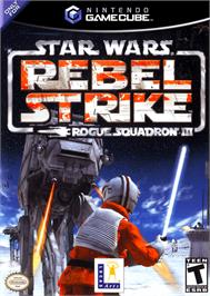 Box cover for Star Wars: Rogue Squadron III - Rebel Strike on the Nintendo GameCube.