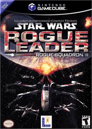 Box cover for Star Wars: Rogue Squadron II - Rogue Leader on the Nintendo GameCube.