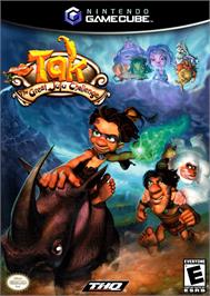 Box cover for Tak: The Great Juju Challenge on the Nintendo GameCube.