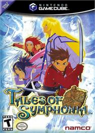 Box cover for Tales of Symphonia on the Nintendo GameCube.