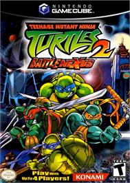 Box cover for Teenage Mutant Ninja Turtles 2: Battle Nexus on the Nintendo GameCube.