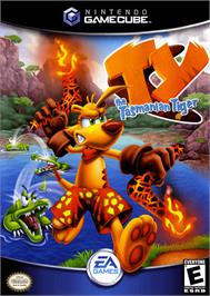 Box cover for Ty the Tasmanian Tiger on the Nintendo GameCube.