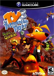 Box cover for Ty the Tasmanian Tiger 3: Night of the Quinkan on the Nintendo GameCube.