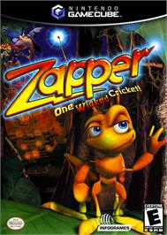 Box cover for Zapper: One Wicked Cricket on the Nintendo GameCube.