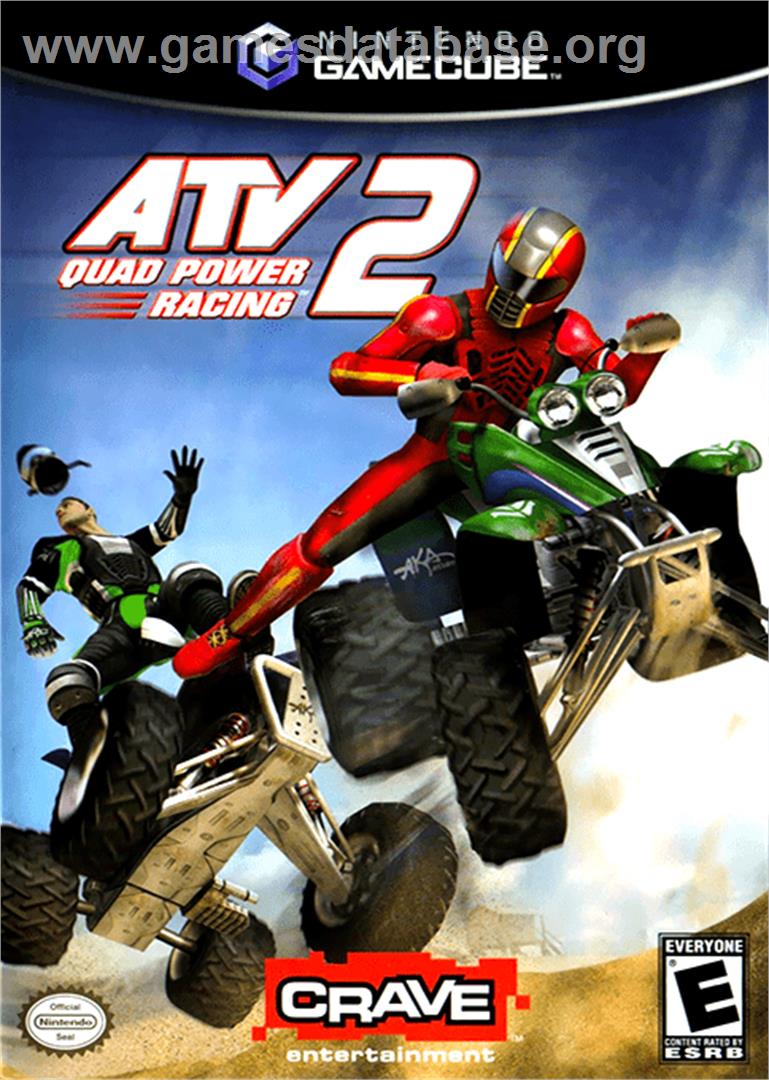 ATV: Quad Power Racing 2 - Nintendo GameCube - Artwork - Box