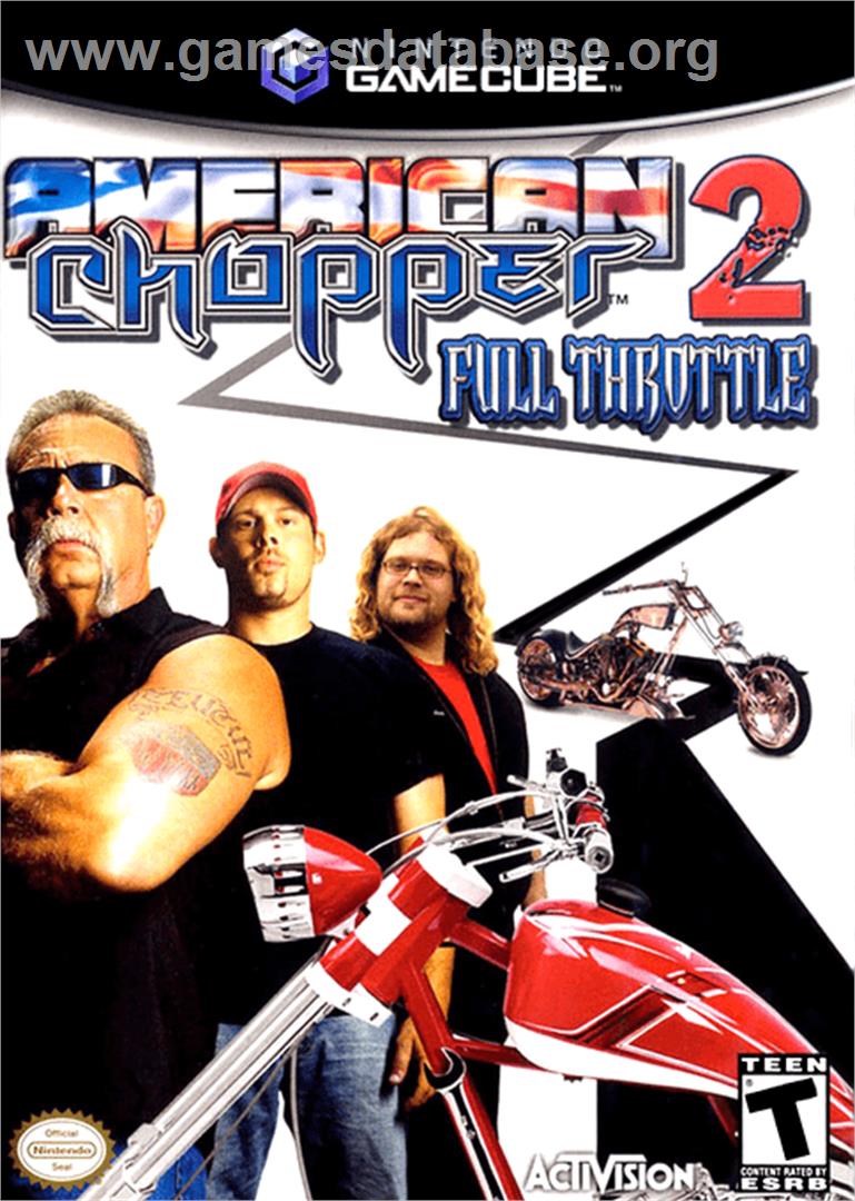 American Chopper 2: Full Throttle - Nintendo GameCube - Artwork - Box
