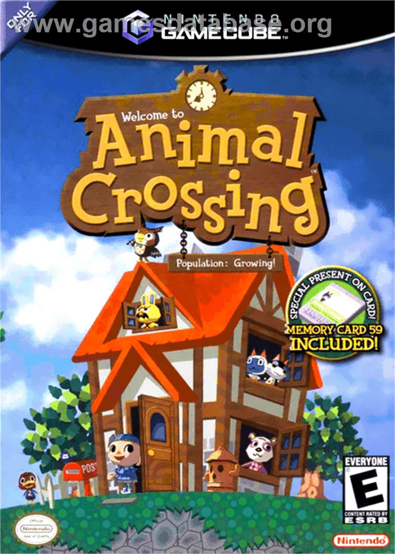 Animal Crossing - Nintendo GameCube - Artwork - Box