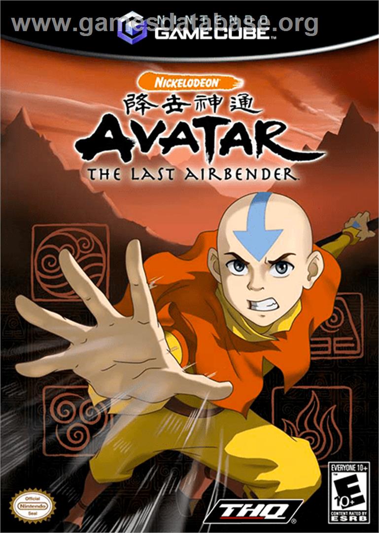 Avatar: The Last Airbender - Nintendo GameCube - Artwork - Box