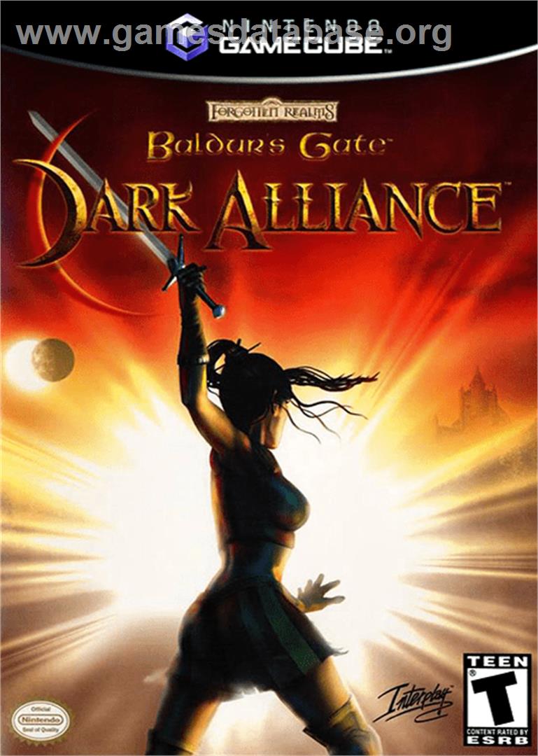 Baldur's Gate: Dark Alliance - Nintendo GameCube - Artwork - Box