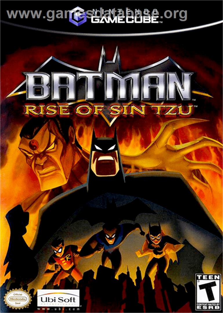 Batman: Rise of Sin Tzu - Nintendo GameCube - Artwork - Box