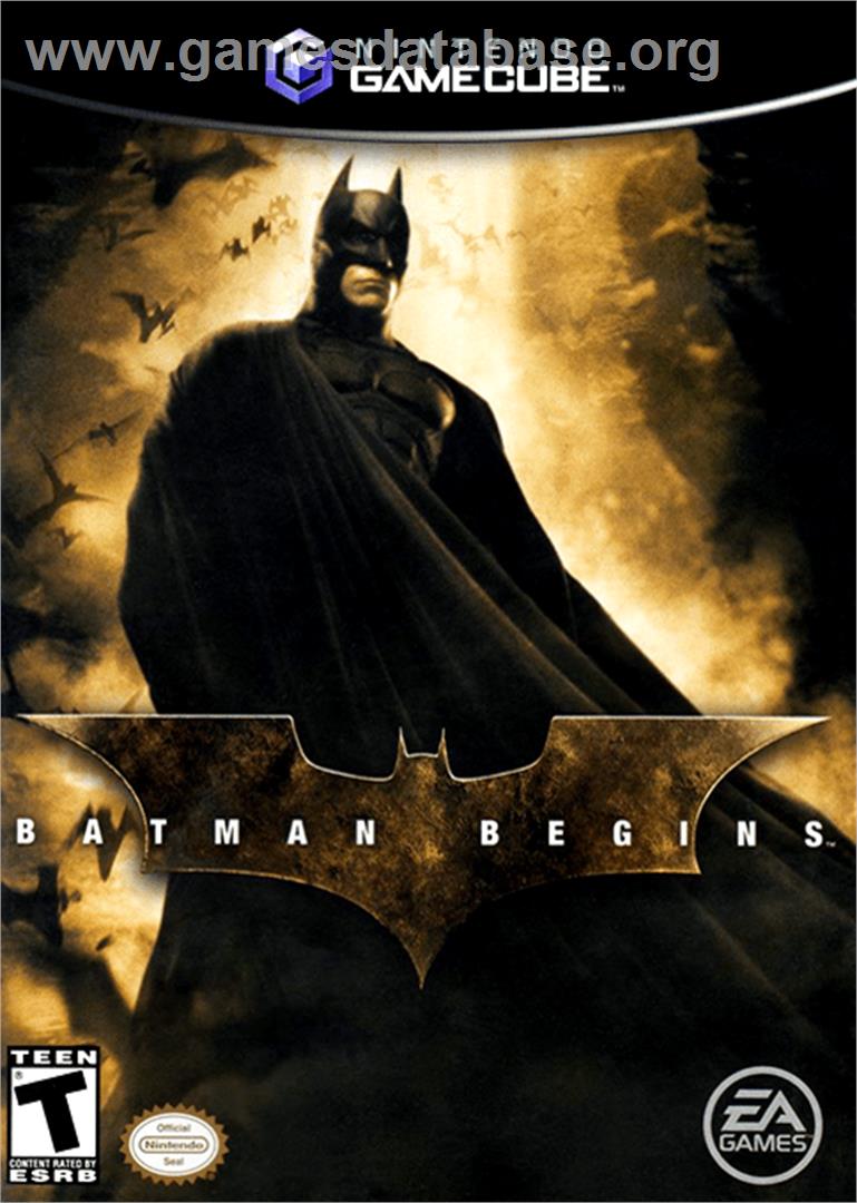 Batman Begins - Nintendo GameCube - Artwork - Box