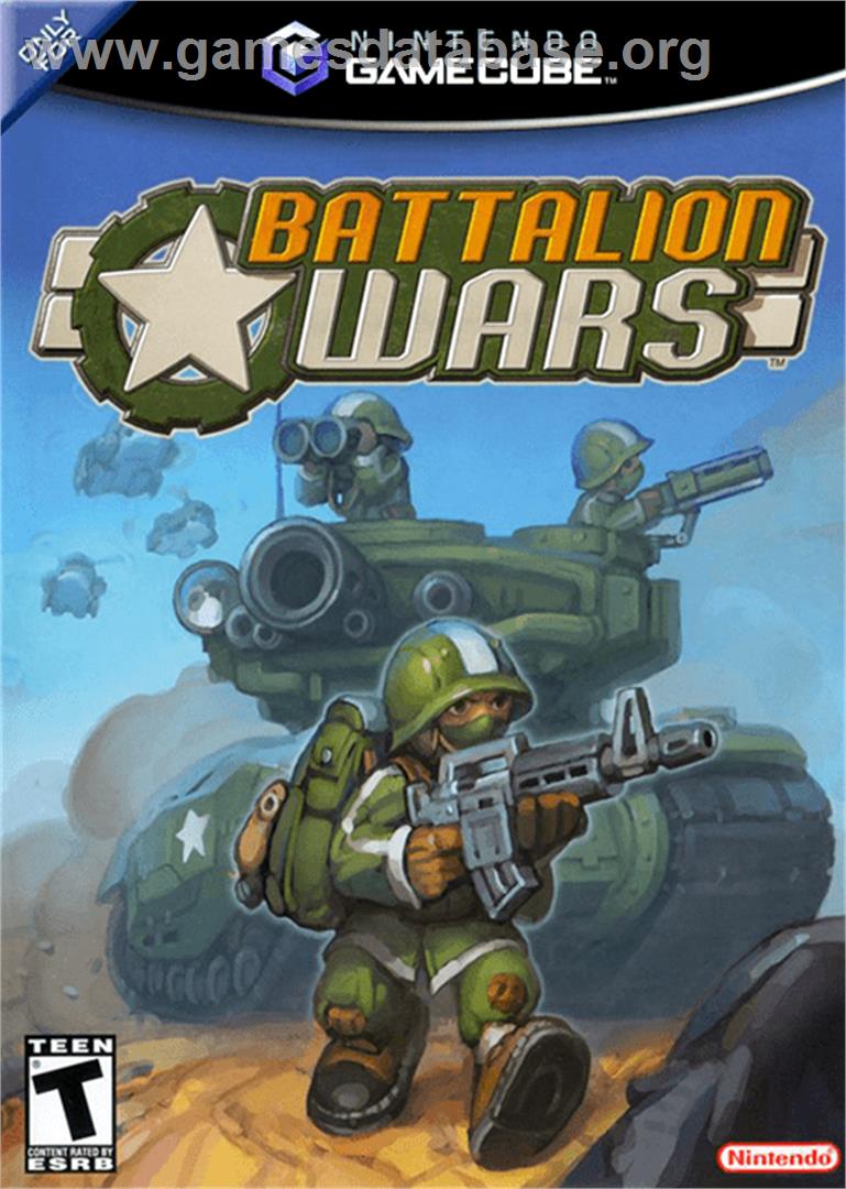 Battalion Wars - Nintendo GameCube - Artwork - Box