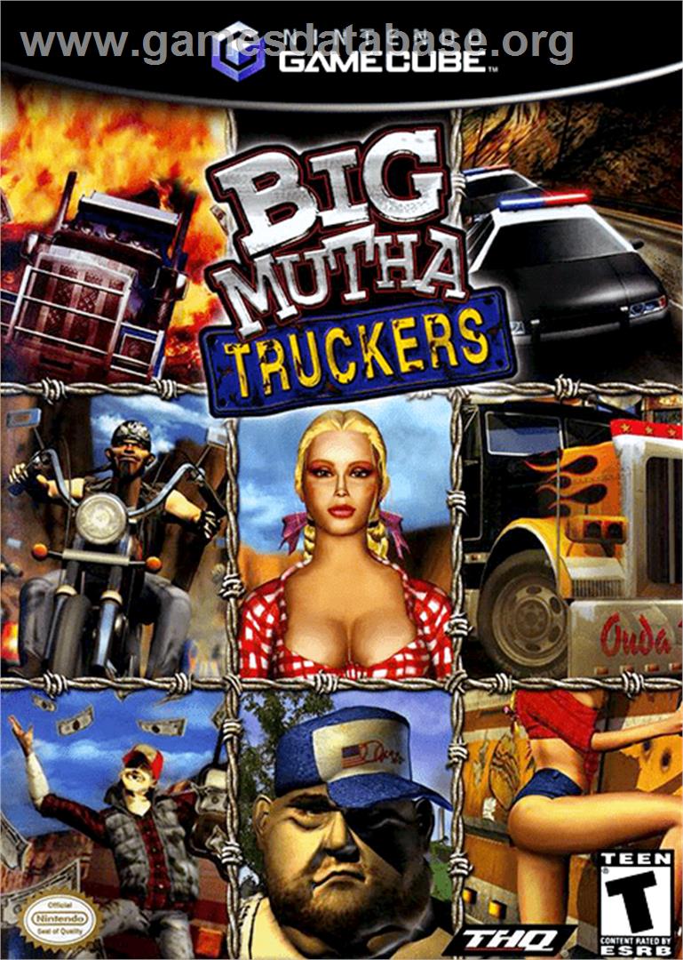 Big Mutha Truckers - Nintendo GameCube - Artwork - Box