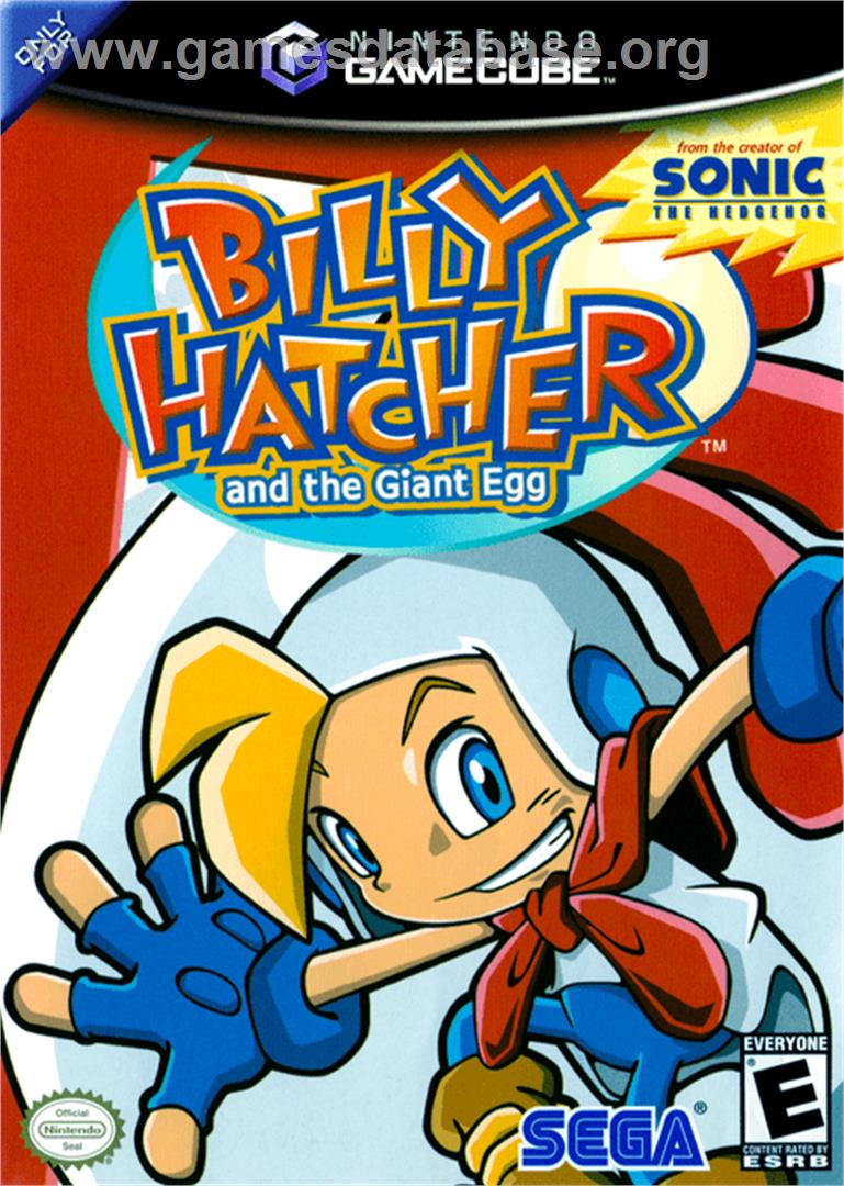 Billy Hatcher and the Giant Egg - Nintendo GameCube - Artwork - Box