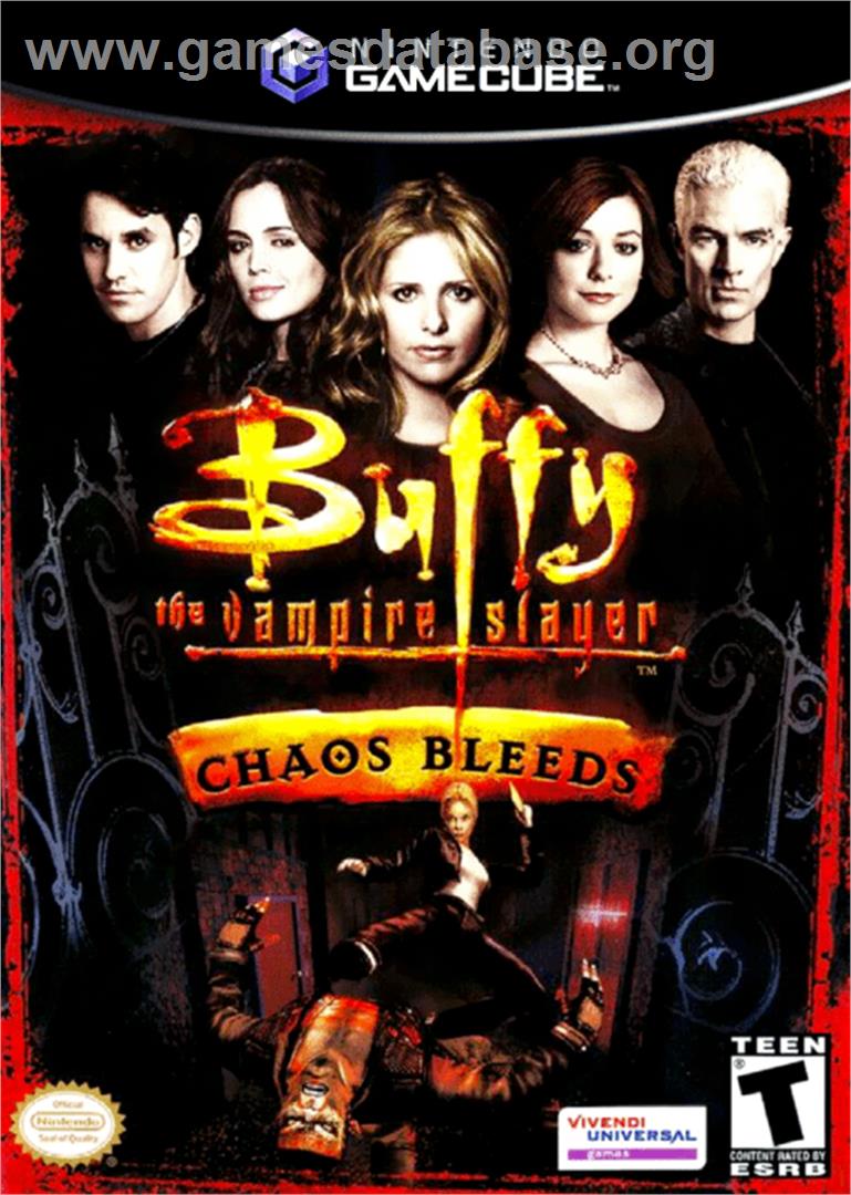 Buffy the Vampire Slayer: Chaos Bleeds - Nintendo GameCube - Artwork - Box