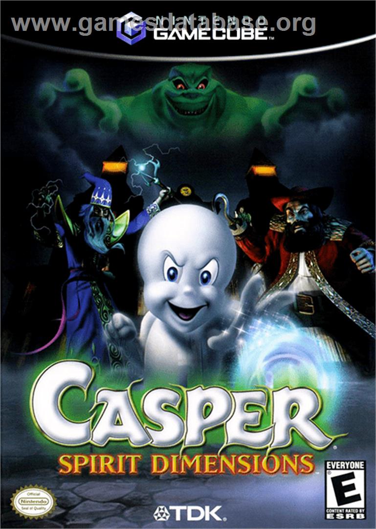 Casper: Spirit Dimensions - Nintendo GameCube - Artwork - Box