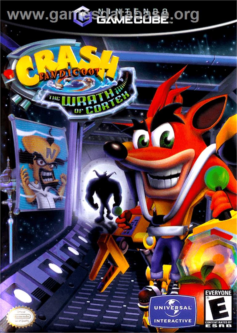 Crash Bandicoot: The Wrath of Cortex - Nintendo GameCube - Artwork - Box