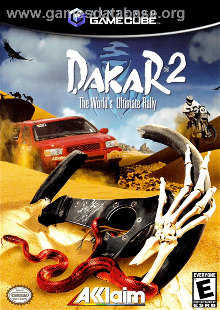 Dakar 2: The World's Ultimate Rally - Nintendo GameCube - Artwork - Box