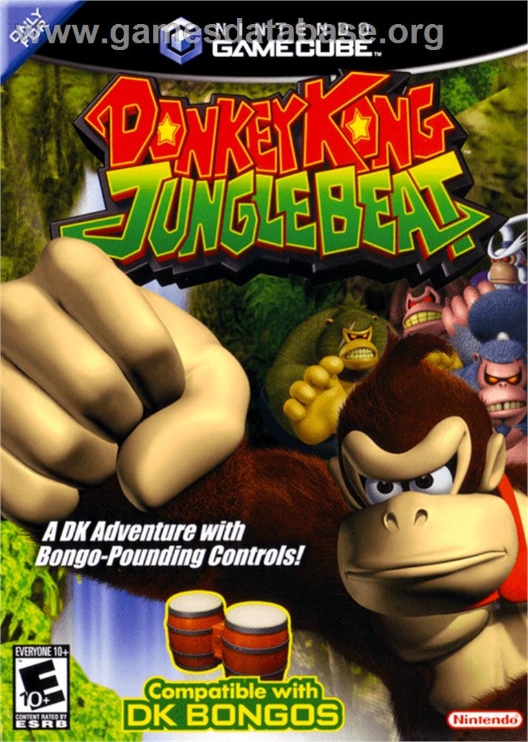 Donkey Kong: Jungle Beat - Nintendo GameCube - Artwork - Box
