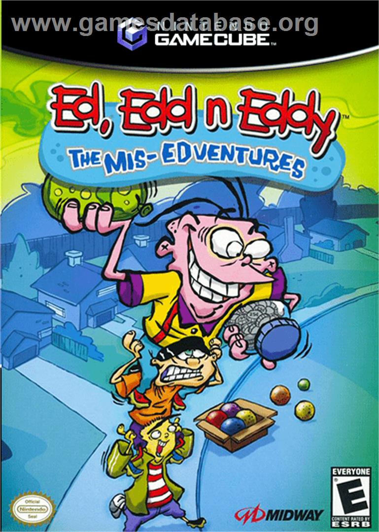 Ed, Edd n Eddy: The Mis-Edventures - Nintendo GameCube - Artwork - Box