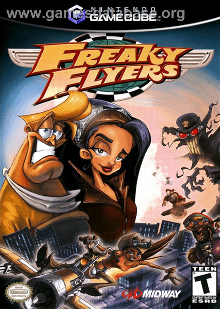 Freaky Flyers - Nintendo GameCube - Artwork - Box
