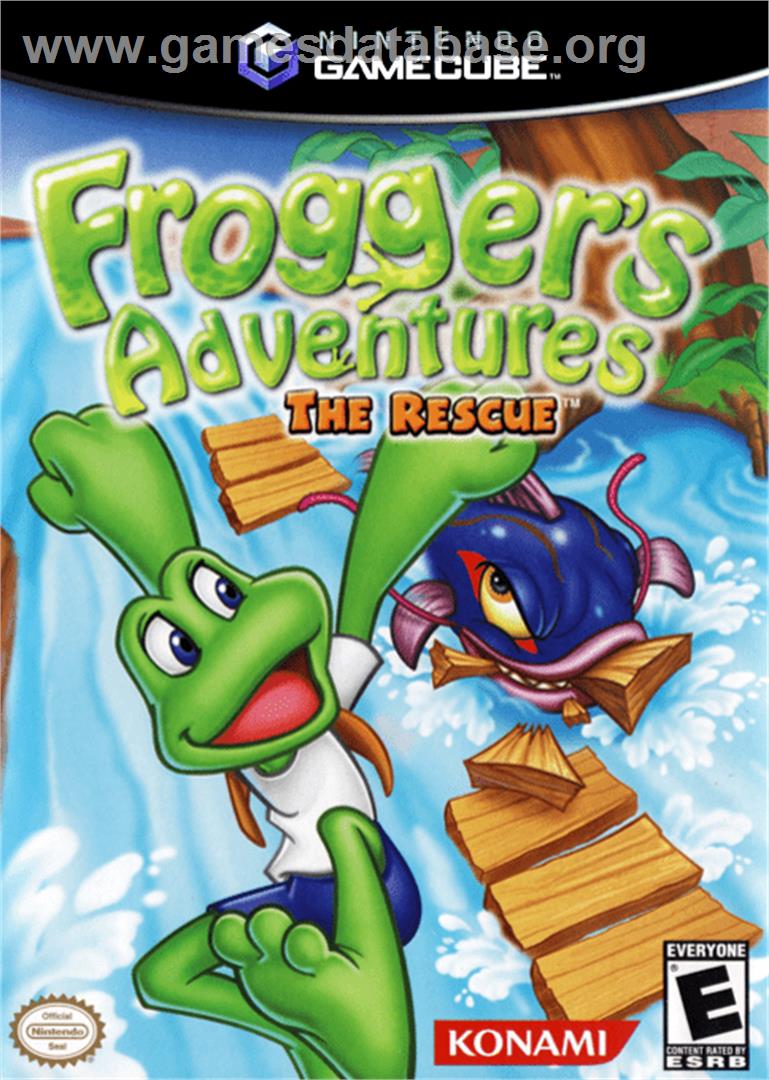 Frogger's Adventures: The Rescue - Nintendo GameCube - Artwork - Box