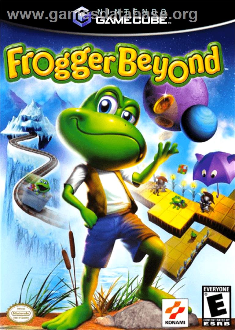 Frogger Beyond - Nintendo GameCube - Artwork - Box