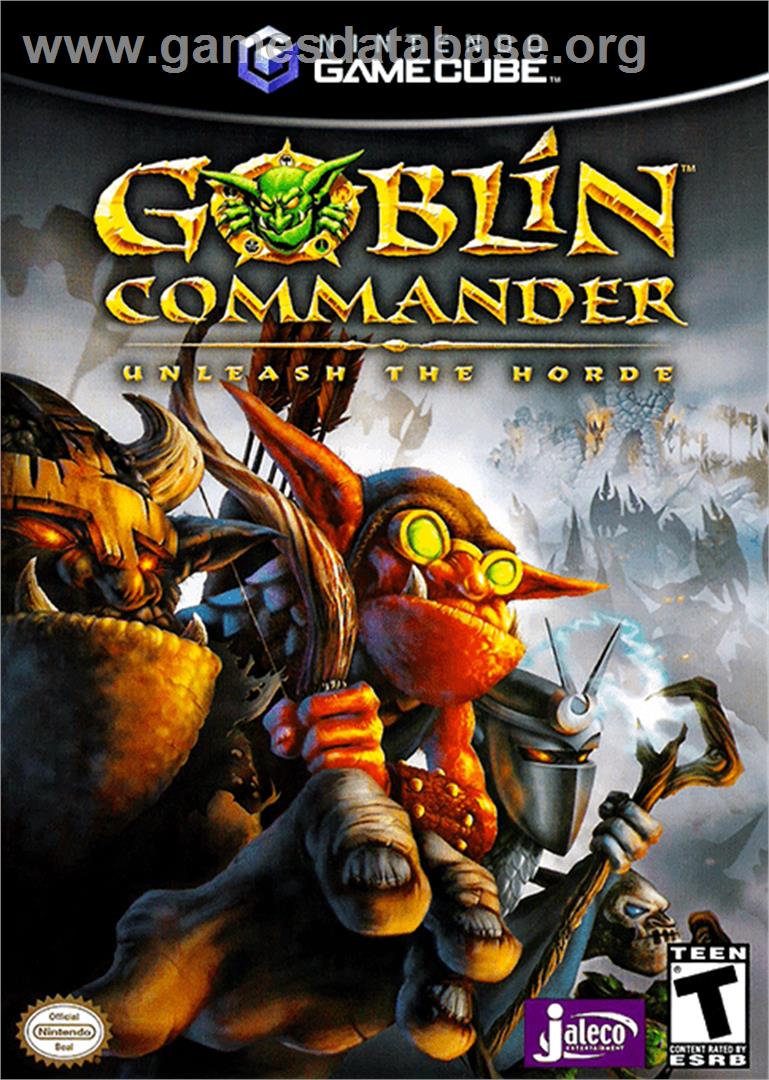 Goblin Commander: Unleash the Horde - Nintendo GameCube - Artwork - Box