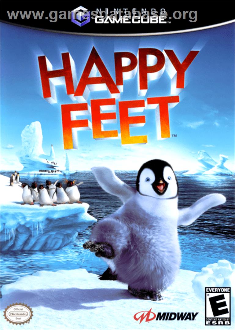 Happy Feet - Nintendo GameCube - Artwork - Box