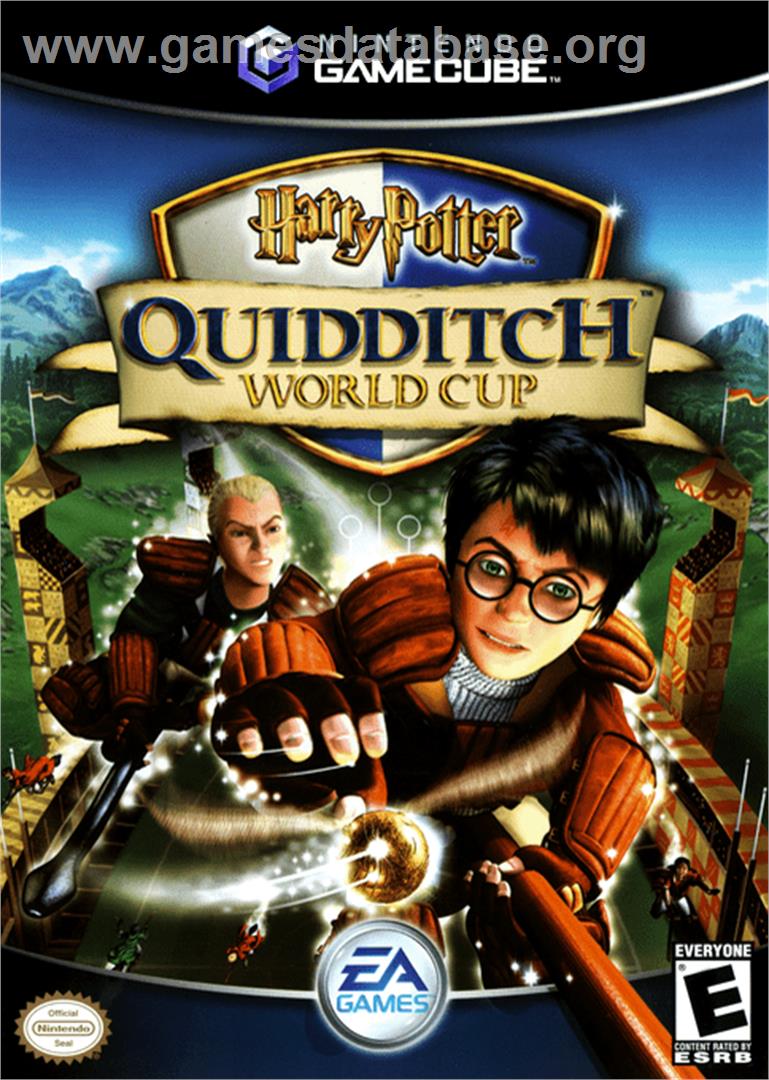 Harry Potter: Quidditch World Cup - Nintendo GameCube - Artwork - Box