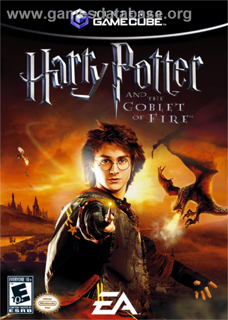 Harry Potter and the Goblet of Fire - Nintendo GameCube - Artwork - Box