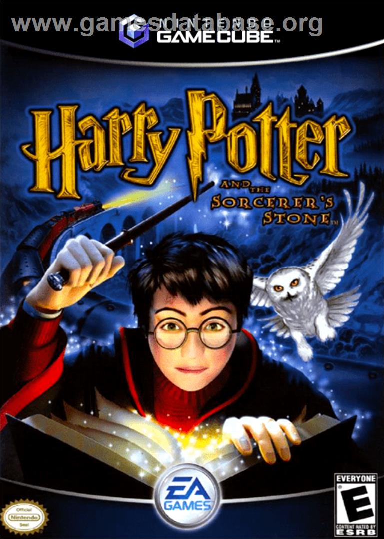 Harry Potter and the Sorcerer's Stone - Nintendo GameCube - Artwork - Box
