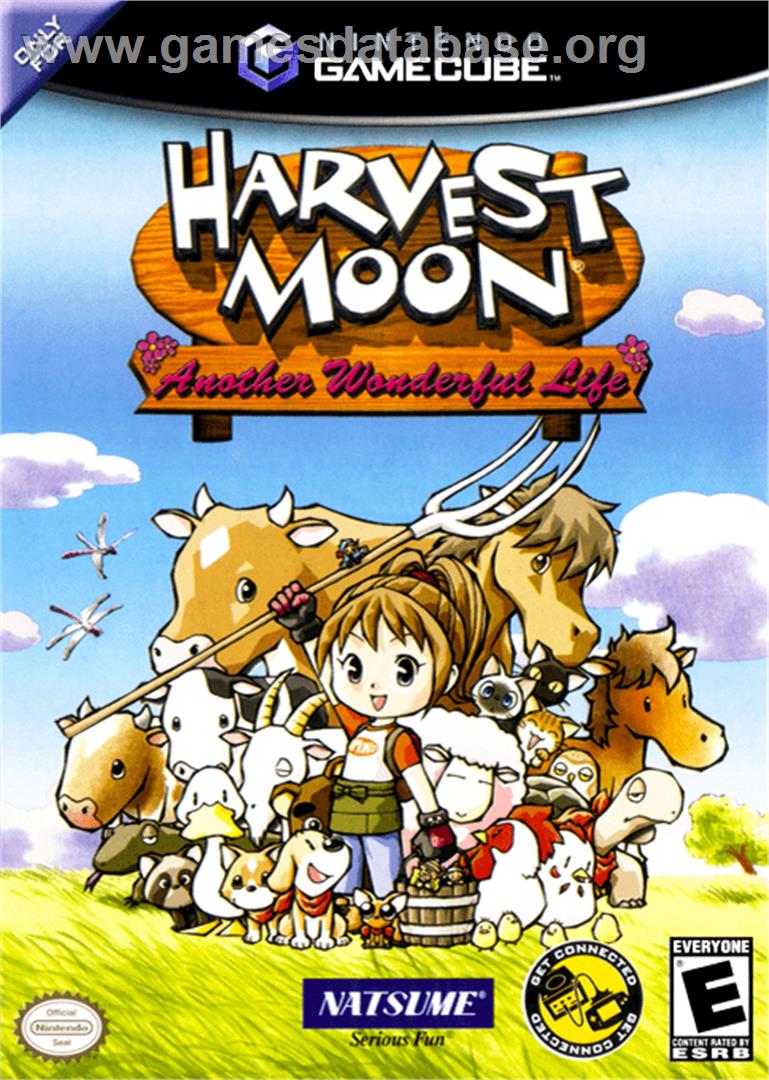 Harvest Moon: Another Wonderful Life - Nintendo GameCube - Artwork - Box