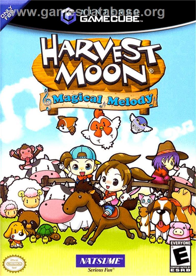 Harvest Moon: Magical Melody - Nintendo GameCube - Artwork - Box