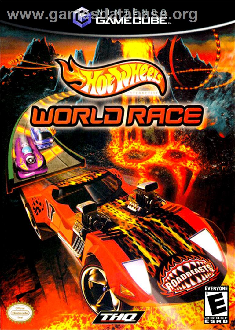Hot Wheels: World Race - Nintendo GameCube - Artwork - Box