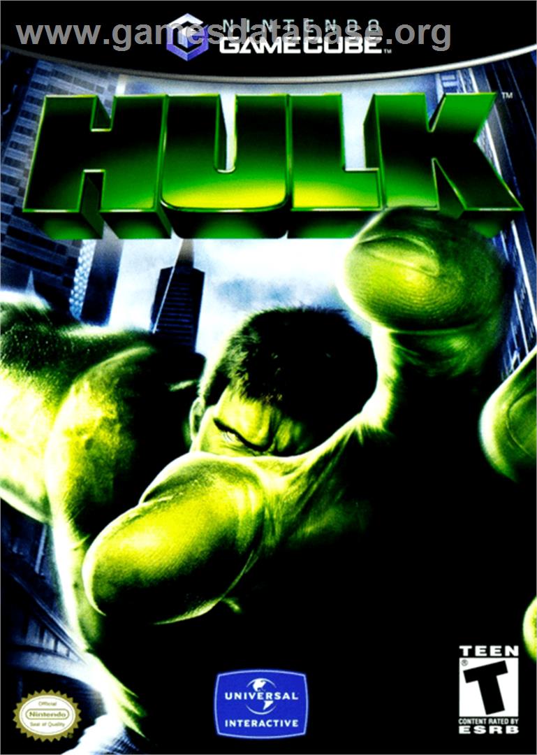 Hulk - Nintendo GameCube - Artwork - Box