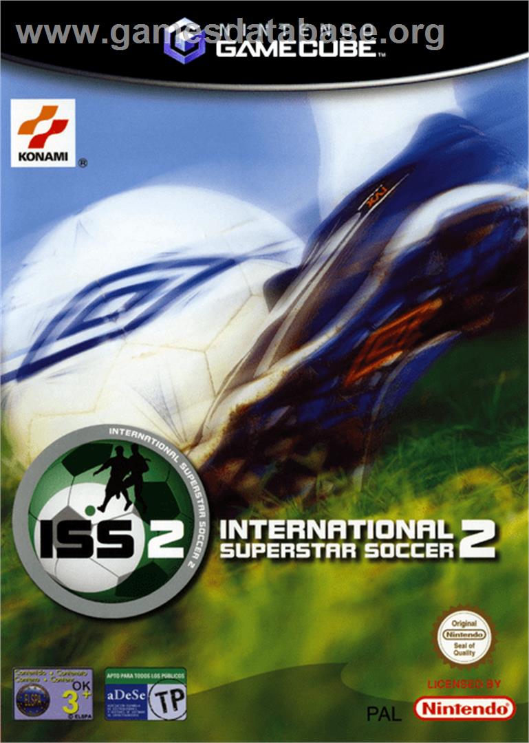 International Superstar Soccer 2 - Nintendo GameCube - Artwork - Box